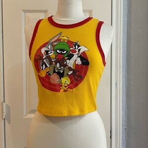 Looney Tunes Yellow Tank Top